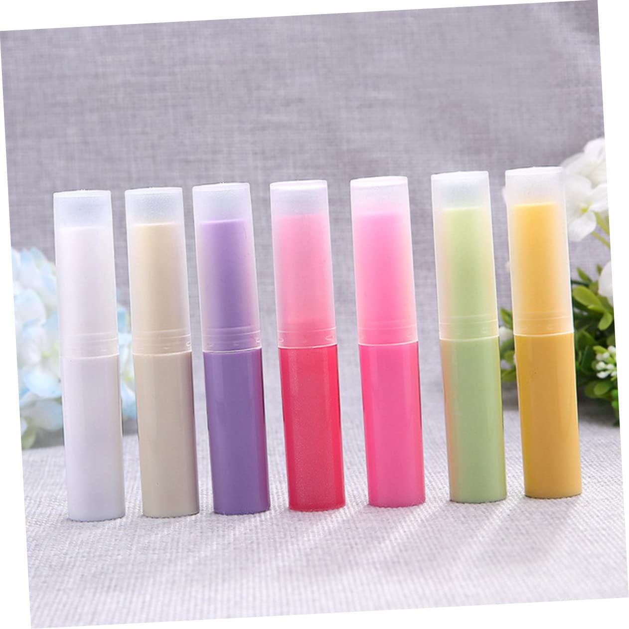 16-Piece Clear Lip Balm Containers - Empty Lipstick Tubes for DIY Lip Balm Making & Packaging | Bulk Korean-Style Lip Balm Bottles for Homemade Cosmetics, Travel & Gifts