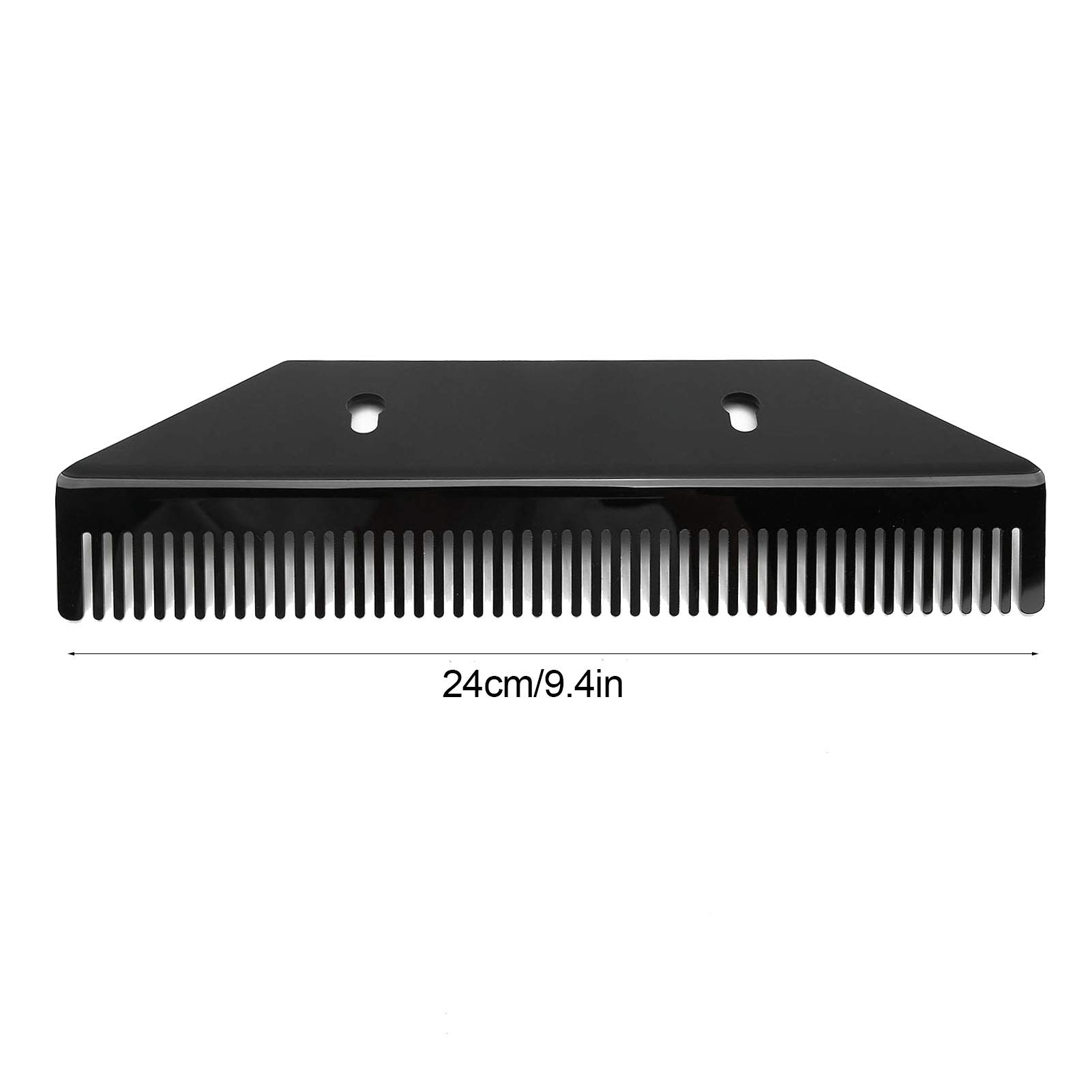 Premium Acrylic Hair Extension Holder - Black Wig Organizer for Salon & Home Use (2-Pack) - Lightweight Display Stand for Hair Strands & Wigs - Perfect for Stylists & DIY Beauty Enthusiasts