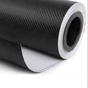ARWY® 24x24 Inch 3D Black Carbon Fiber Vinyl Wrap - Self-Adhesive Car Sticker for Vehicle Hood, Doors & Motorcycle - DIY Auto Decal for Cars, Trucks, SUVs & Bikes