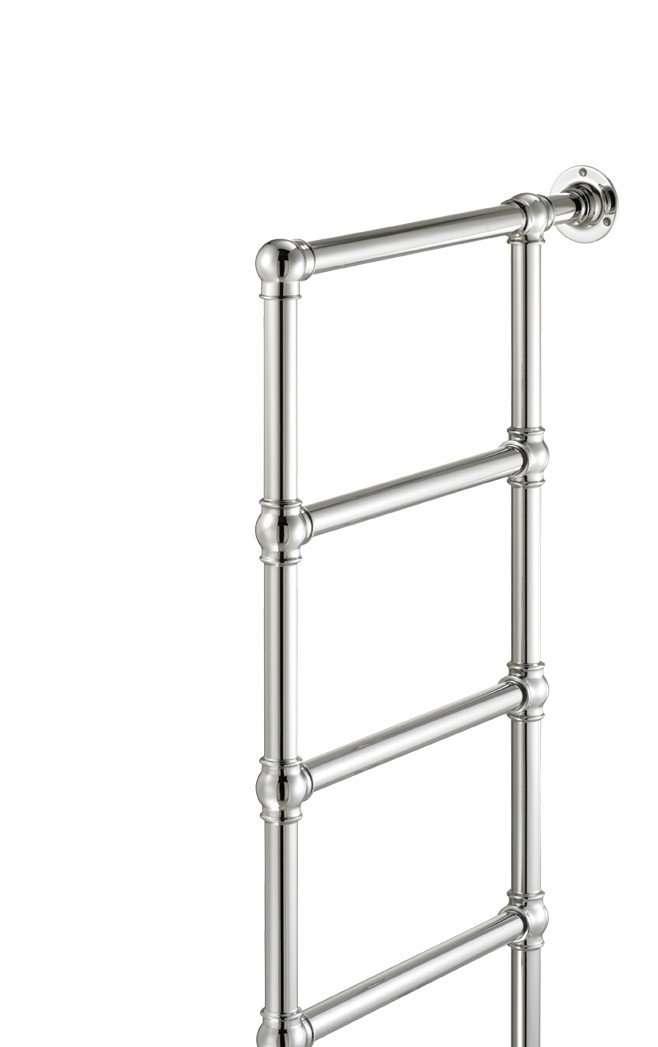 Sterlingham Footman Strand Hardwired Towel Warmer - 25W x 39H - Premium Bathroom Heated Towel Rack for Spa, Luxury Hotels & Home Use