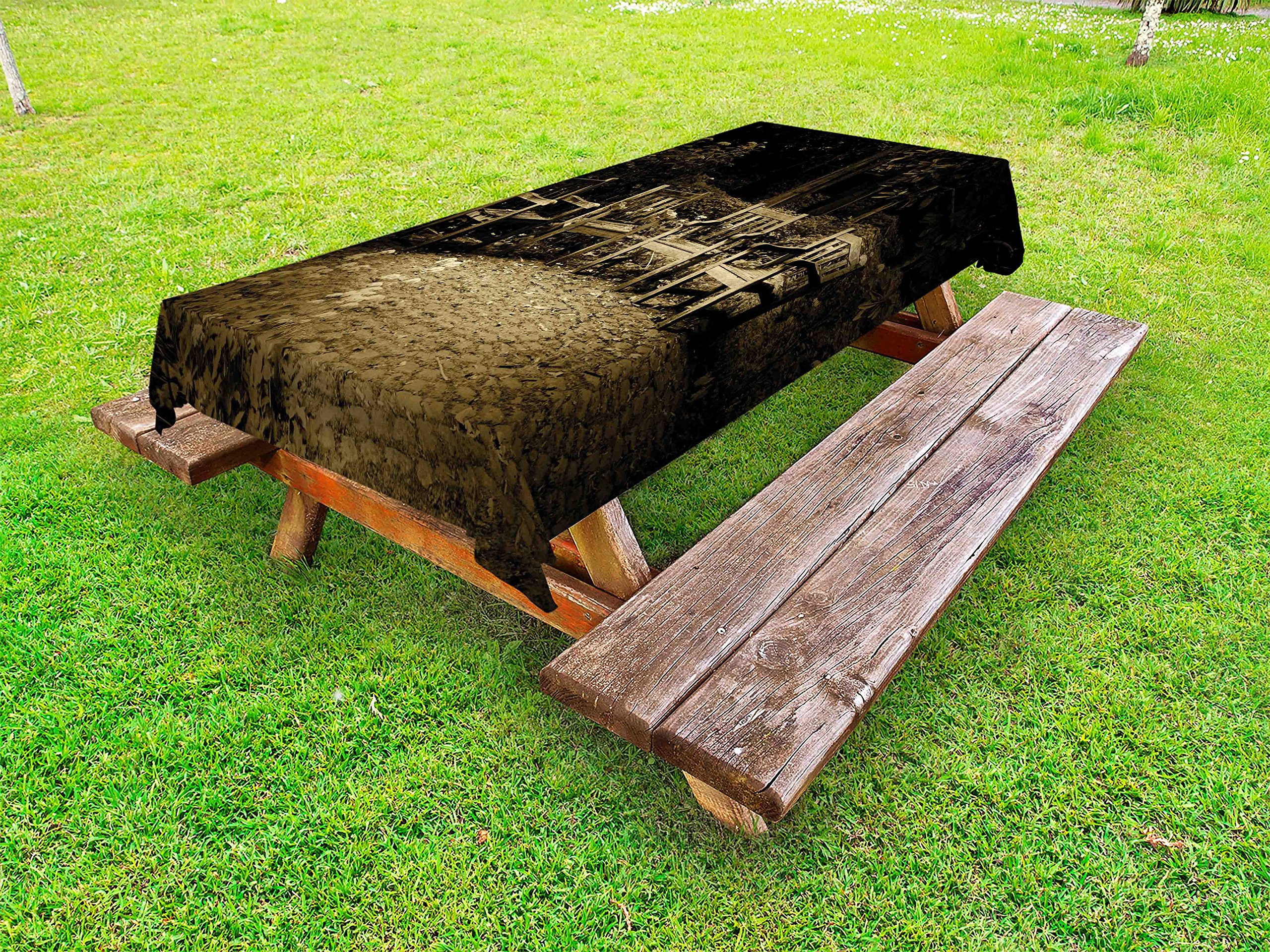 Ambesonne Hobbit-Themed Outdoor Tablecloth - 58