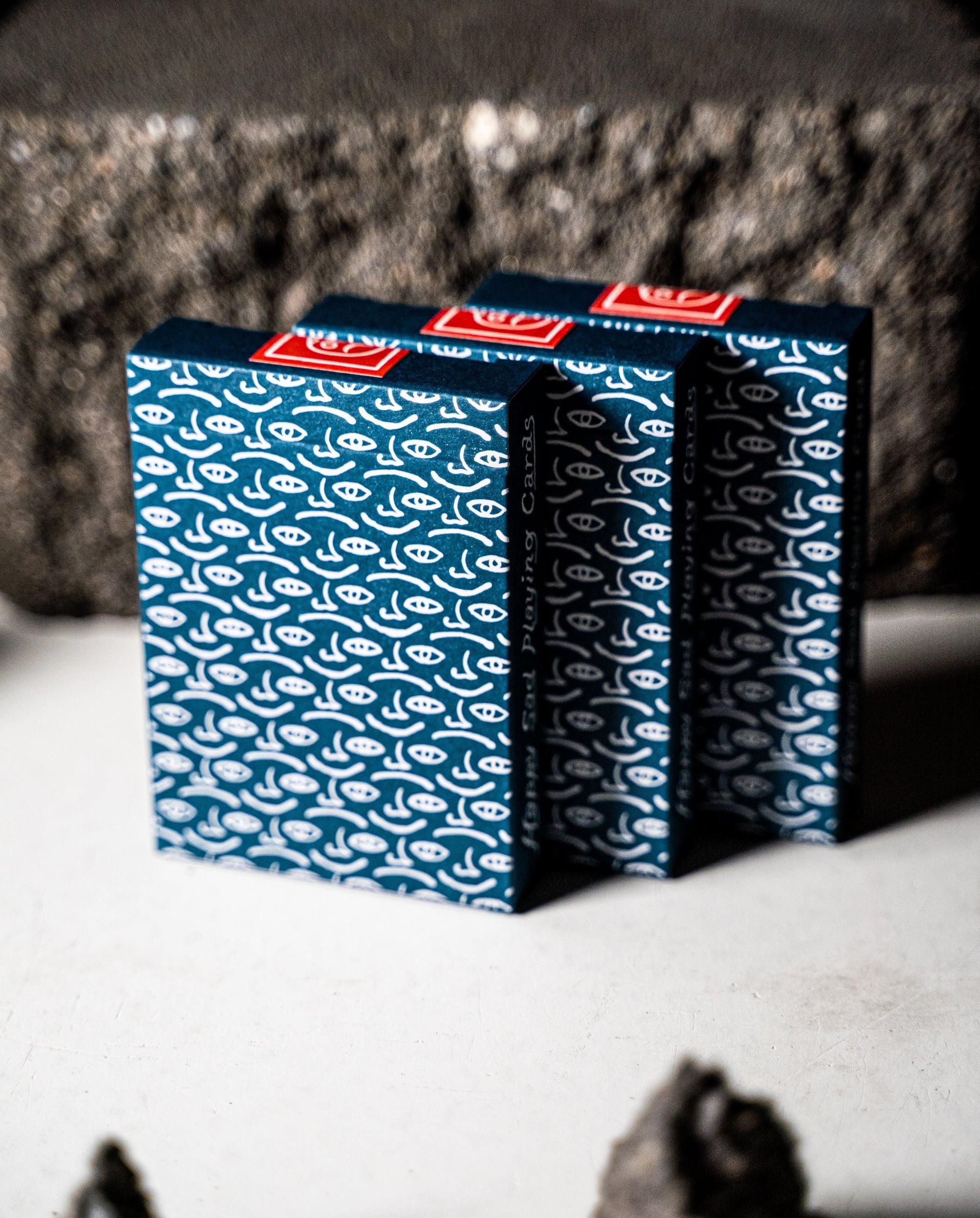 Happy Sad Playing Cards - Unique Emotional Expression Card Deck for Games, Magic Tricks & Collectibles - Perfect for Parties, Gifts & Therapy Sessions