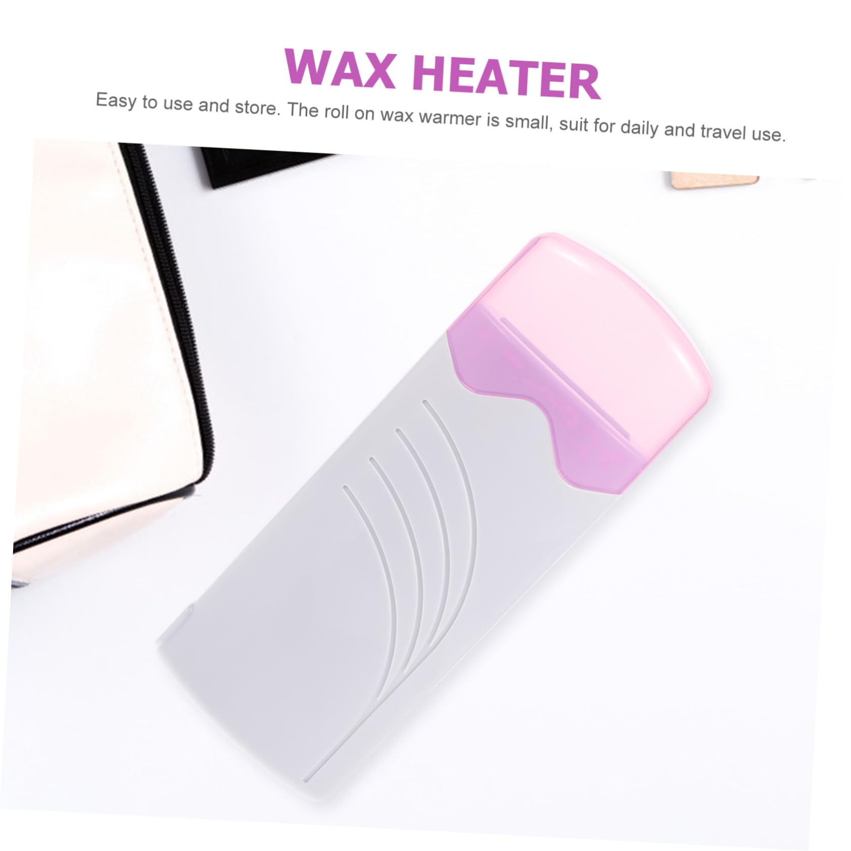 FOMIYES Professional Electric Roll-On Wax Heater for Hair Removal - Hard Wax Warmer Kit with Temperature Control - Perfect for Salon, Spa, and At-Home Waxing