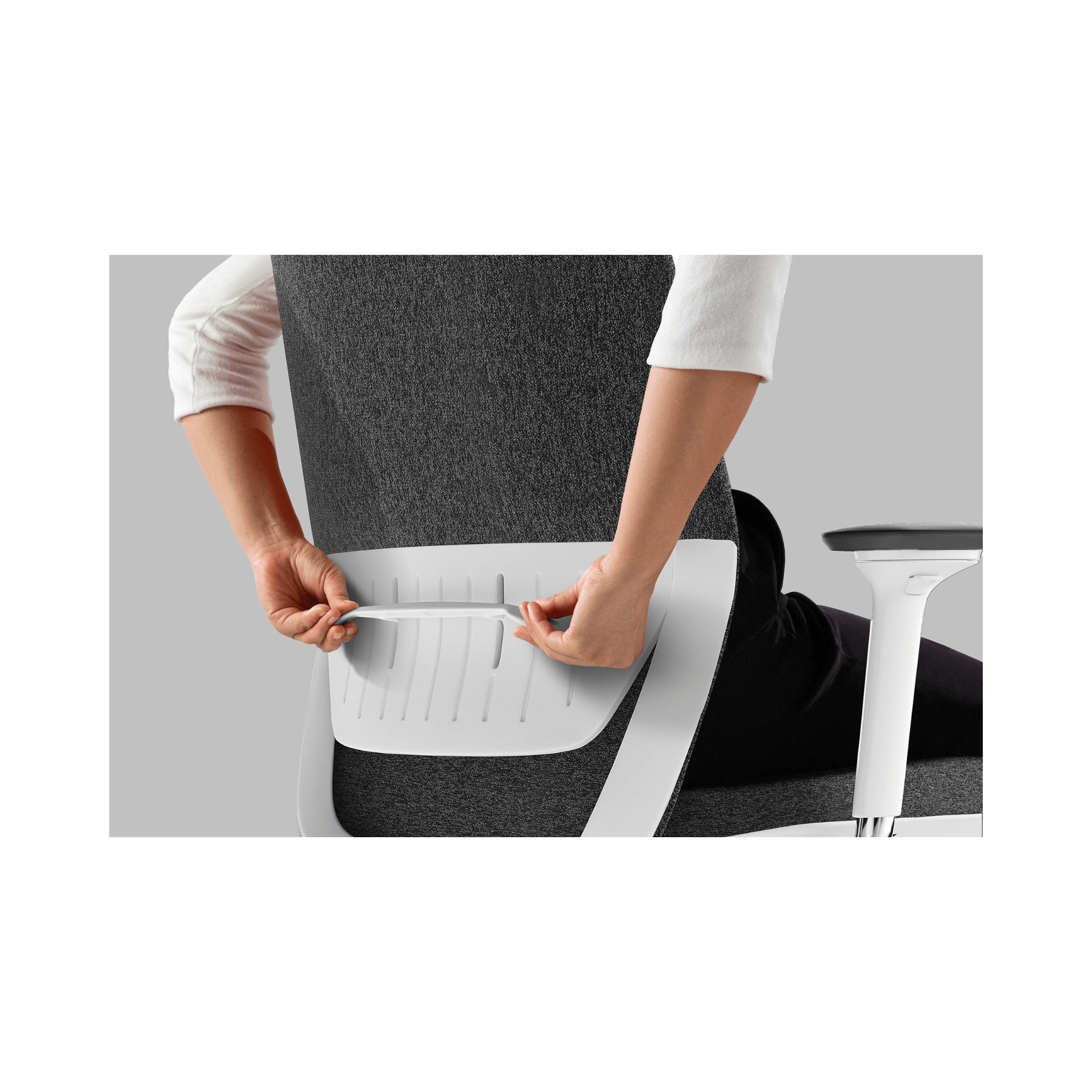 BDI Coda 3522 Ergonomic Office Chair - Adjustable Height & Lumbar Support for Home & Business Workspaces