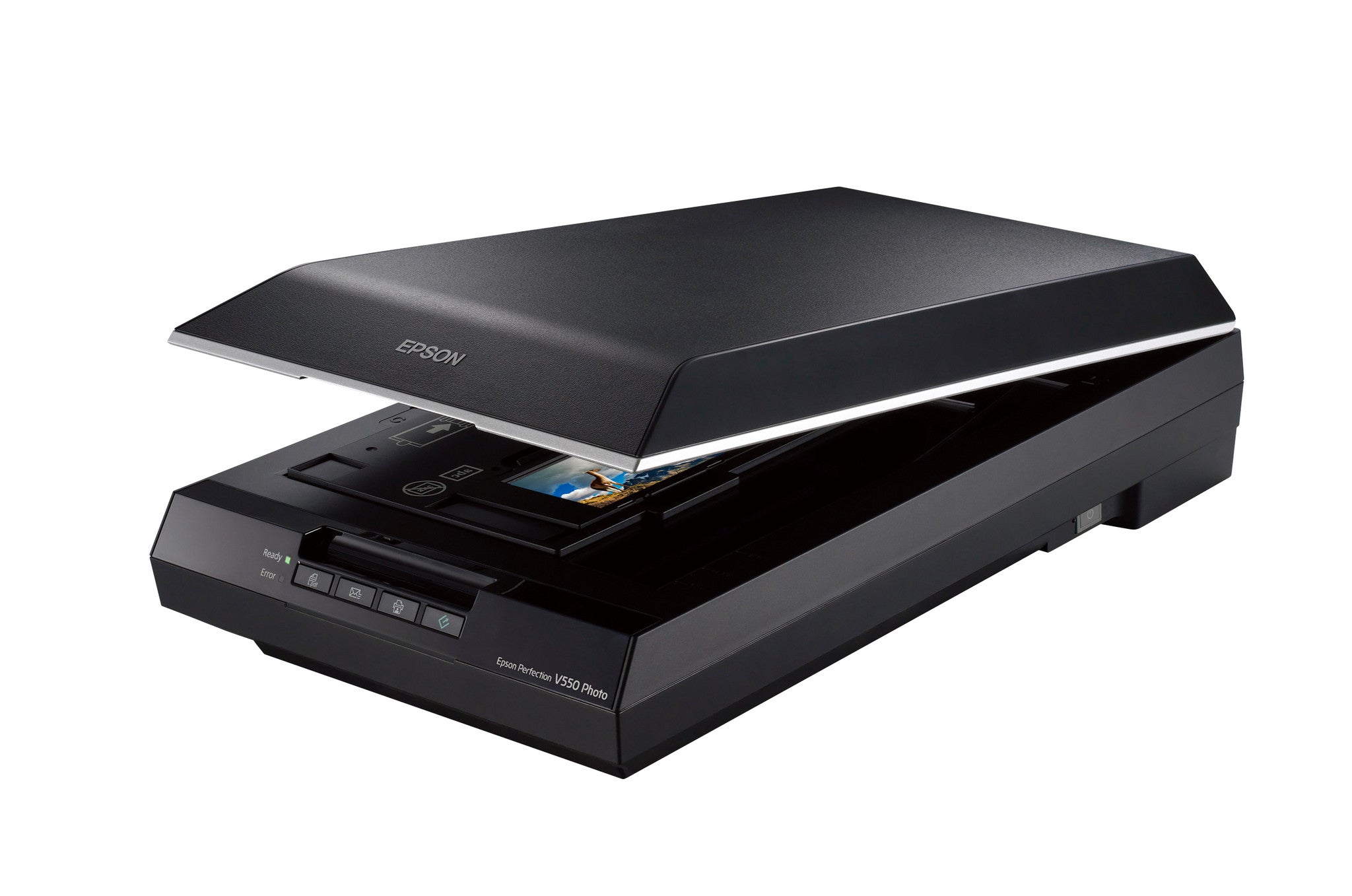 Epson Perfection V550 Photo Scanner - High-Resolution Scanning for Photos, Documents & Negatives | Perfect for Home Office, Photography Enthusiasts & Archiving Memories