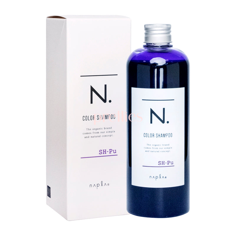Napla N. Color Shampoo - Purple Toning Shampoo for Blonde & Gray Hair, 320ml | Neutralizes Brassiness & Enhances Cool Tones | Perfect for Salon-Quality Color Maintenance at Home