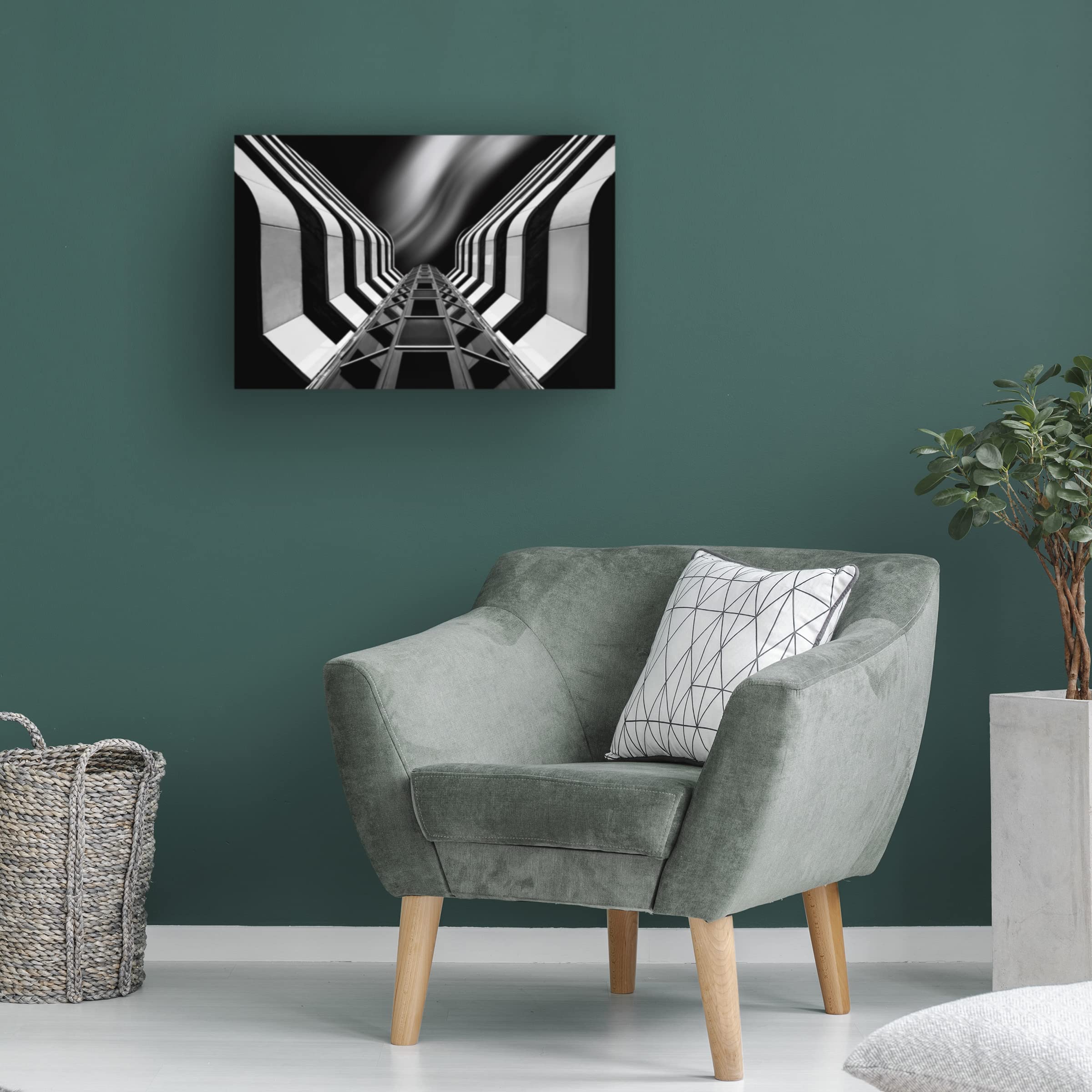 Alfonso Novillo 'Winged' Canvas Wall Art Print - Modern Home Decor for Living Room, Bedroom & Office - Trademark Fine Art Collection