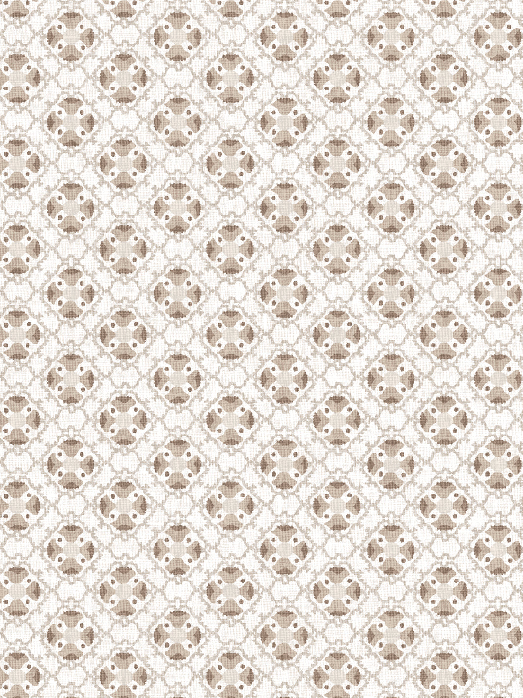 Nathan Turner Medallion All Over Neutral Wallpaper - Perfect for Living Room, Bedroom, and Dining Room Decor