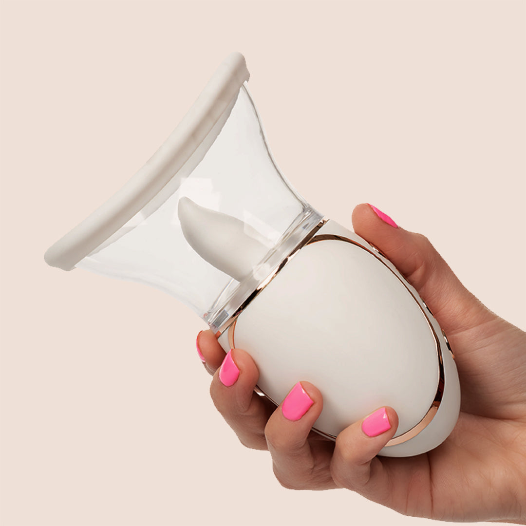 Empowered™ Smart Pleasure Queen - 3-in-1 Clitoral Stimulator with Suction, Vibration & Flickering for Intense Orgasms | Perfect for Solo Play & Couples Intimacy