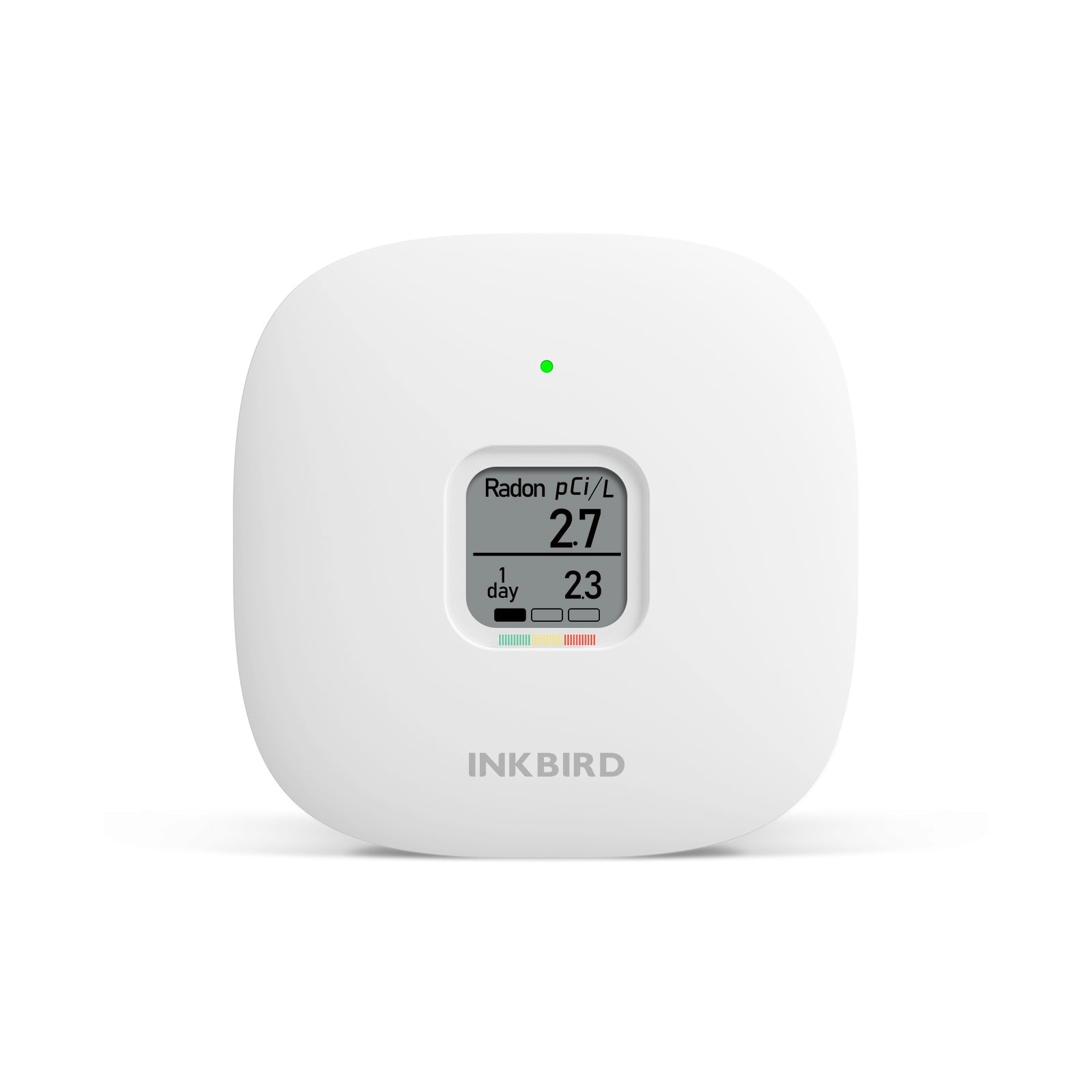 Radon Detector INK RD3 - Digital Radon Gas Monitor with Long-Term Testing | Home & Office Safety