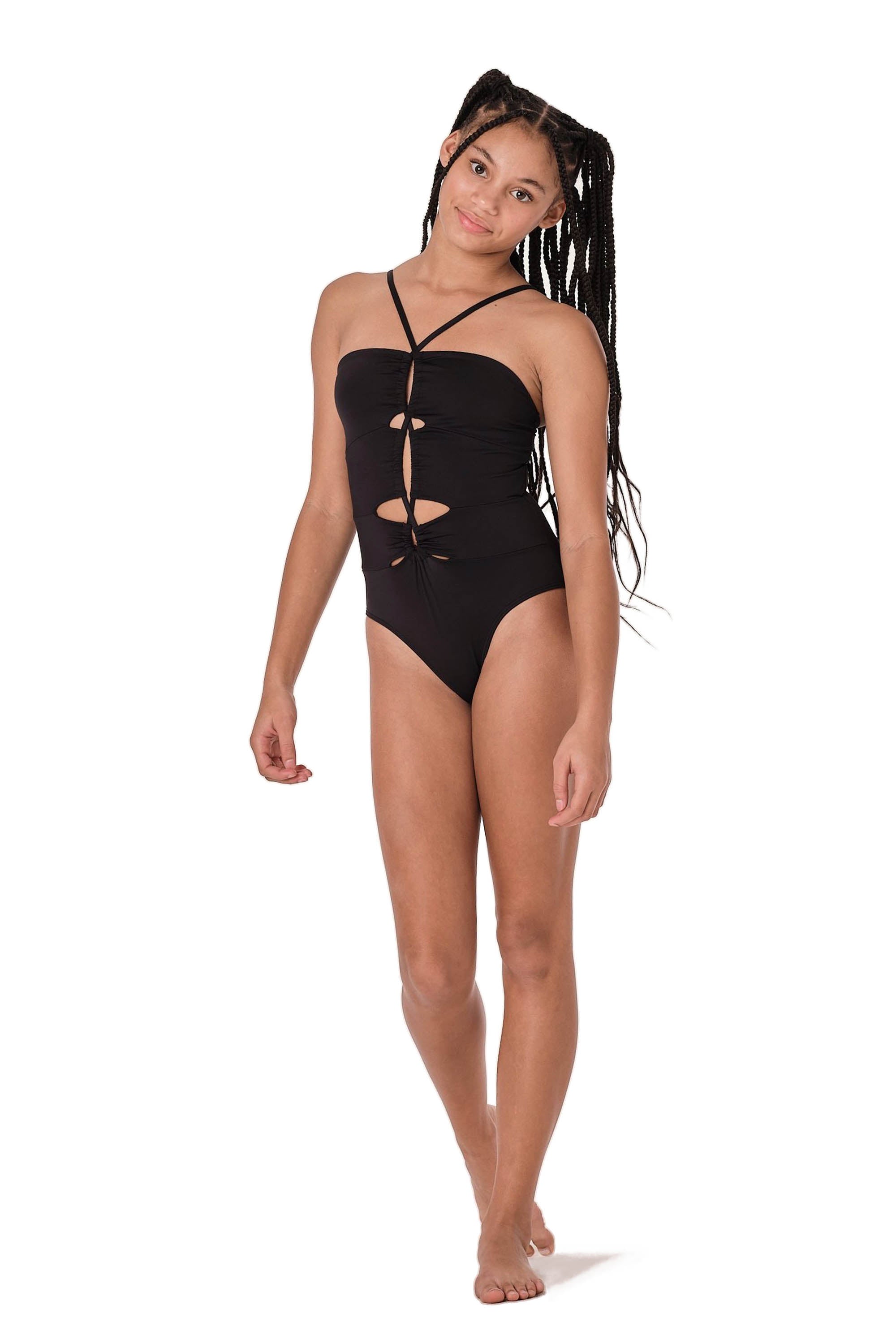 Circle Back Black One Piece Swimsuit - Sexy & Comfortable Bathing Suit for Women | Perfect for Beach, Pool, and Summer Vacations