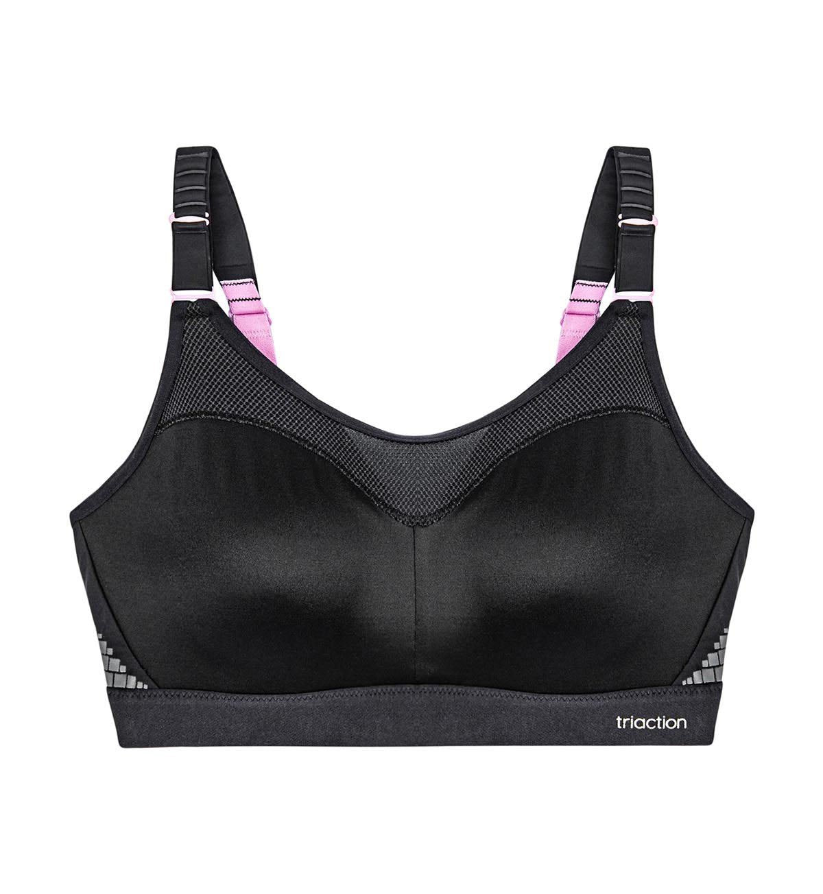 TRIACTION CONTROL LITE MINIMIZER SPORTS BRA - High Support Workout Bra for Running, Yoga & Gym - Comfortable Breathable Activewear for Women