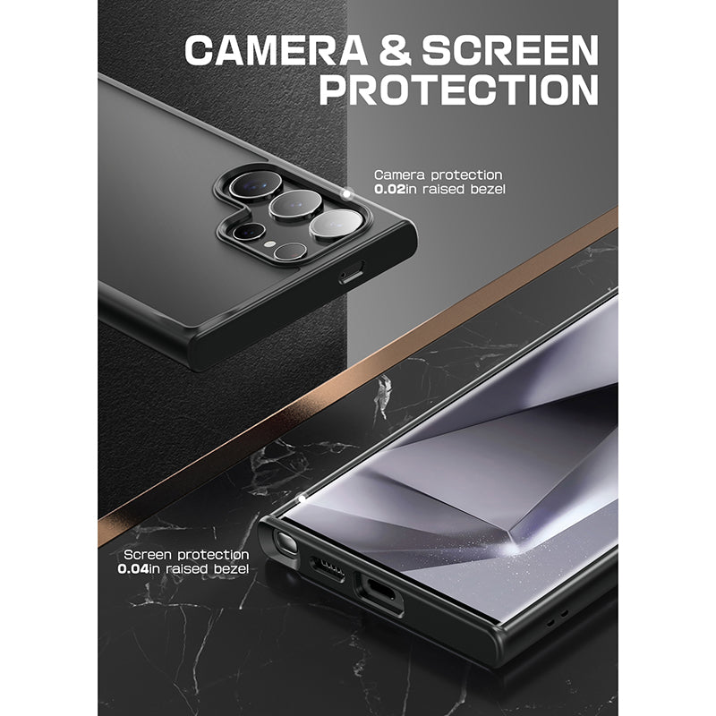 Samsung Galaxy S24 Ultra Case - Unicorn Beetle Pro Slim Clear Protective Cover with Shockproof Design - Perfect for Work, Travel & Everyday Use