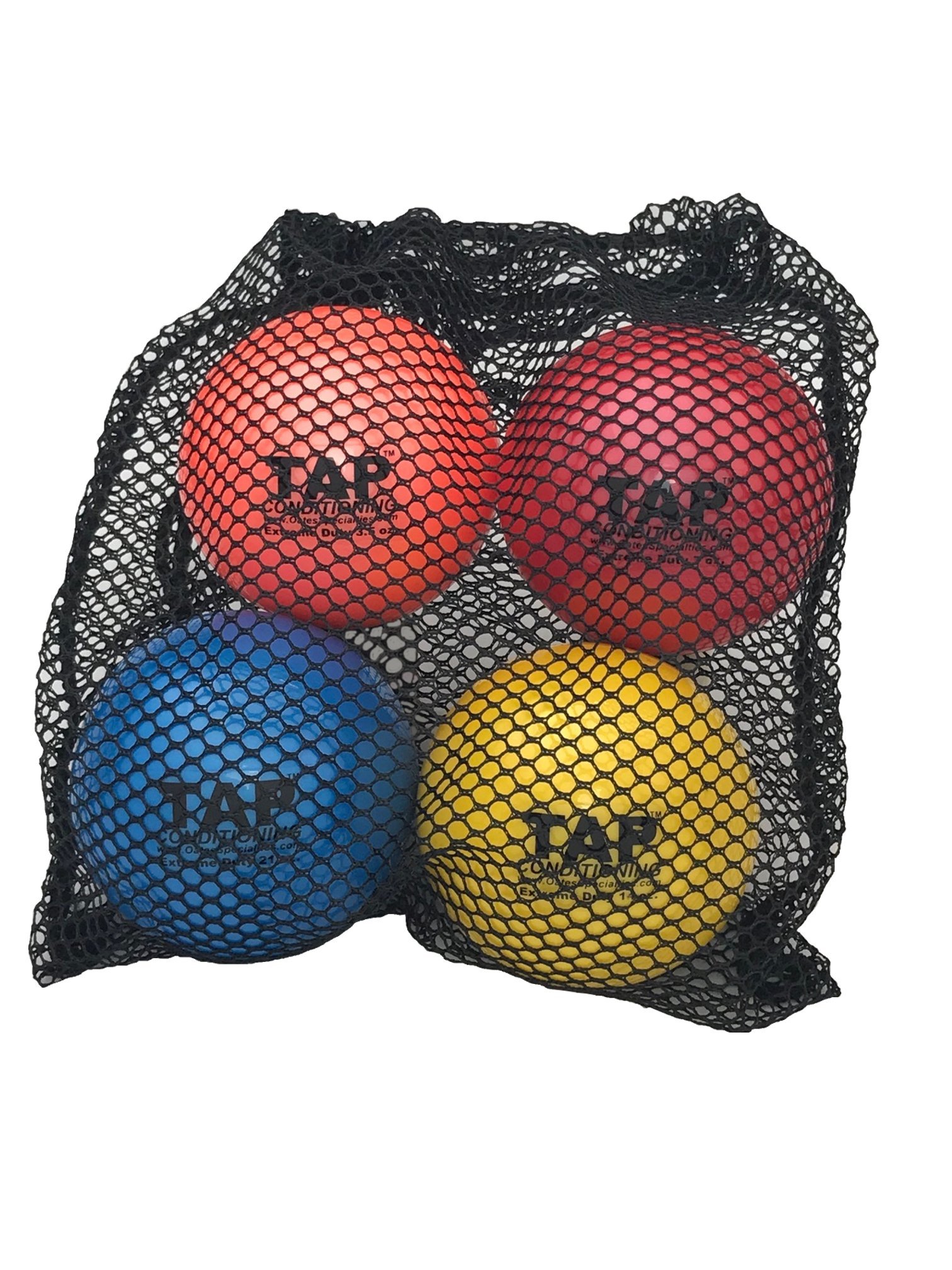 Junior Cricket Set - TAP Extreme Duty™ Heavy Training Balls for Batting & Bowling Practice | Weighted Cricket Balls for Kids & Beginners | Perfect for Backyard Training, School Sports & Cricket Clubs