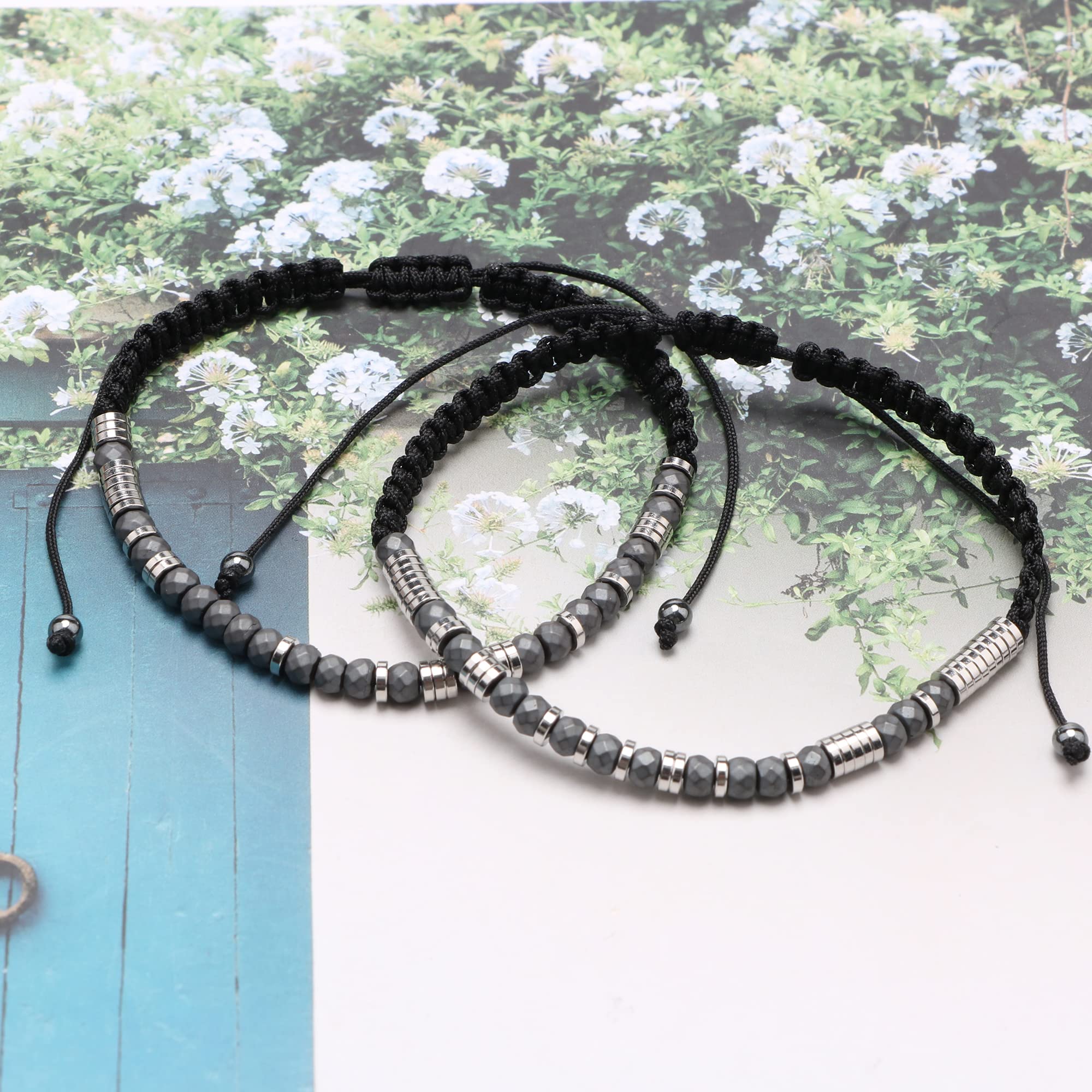 Inspirational Morse Code Bracelet for Women & Men - Adjustable Beaded Wrap Bracelet Jewelry for Birthday, Christmas Gifts (Daughter, Mom, Dad, Sister, Aunt) - Encouragement & Motivational Gift for Daily Wear, Special Occasions & Thoughtful Surprises