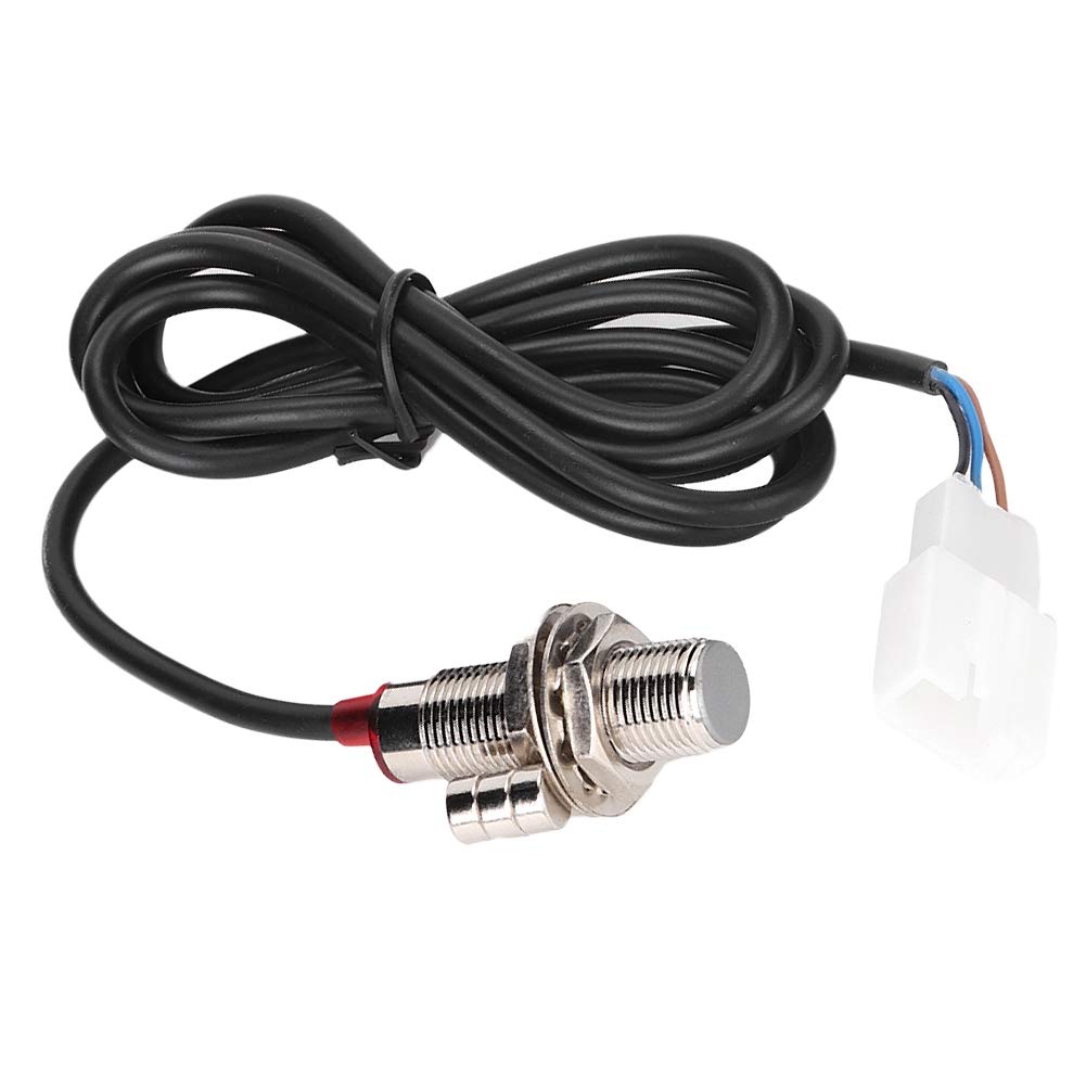 Aramox Motorcycle Speedometer Sensor Cable with 3 Magnets - Compatible with Digital Odometer & Speedometer - Perfect for Harley, Honda, Yamaha & More - Easy Installation for Accurate Speed Readings