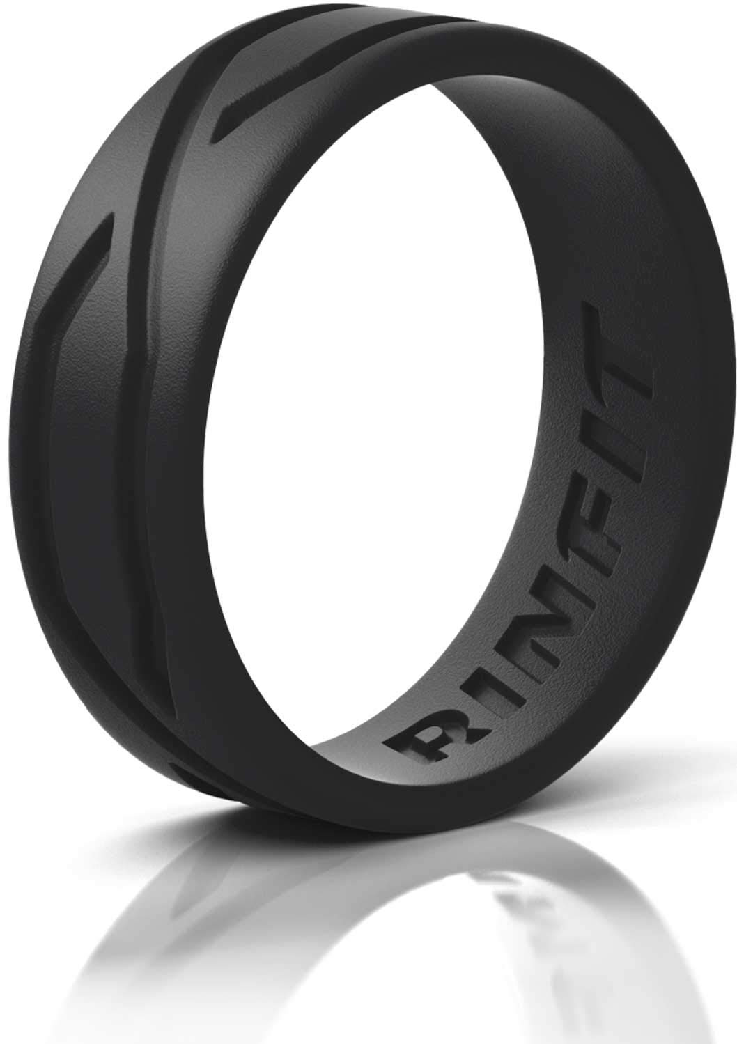 Rinfit Silicone Wedding Bands for Women & Men - Comfortable Rubber Rings for Sports, Yoga, Gym & Outdoor Activities - Durable Patented Design - 4Love Collection - Perfect for Active Lifestyles, Workouts & Everyday Wear