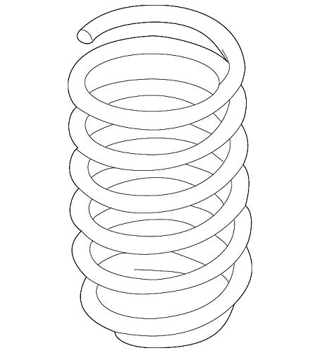 Kia 55330-1M520 Coil Spring - High Performance Suspension Replacement Part for Kia Vehicles | Perfect for Smooth Rides & Off-Road Adventures