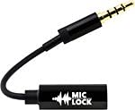Mic-Lock 3.5mm Audio Jack with SOUNDPASS Technology - Microphone Blocker for Smartphones, Laptops & Tablets - Prevent Eavesdropping, Protect Privacy & Security - Enjoy Music Safely (3 Pack) - Ideal for Business Meetings, Travel & Public WiFi Use