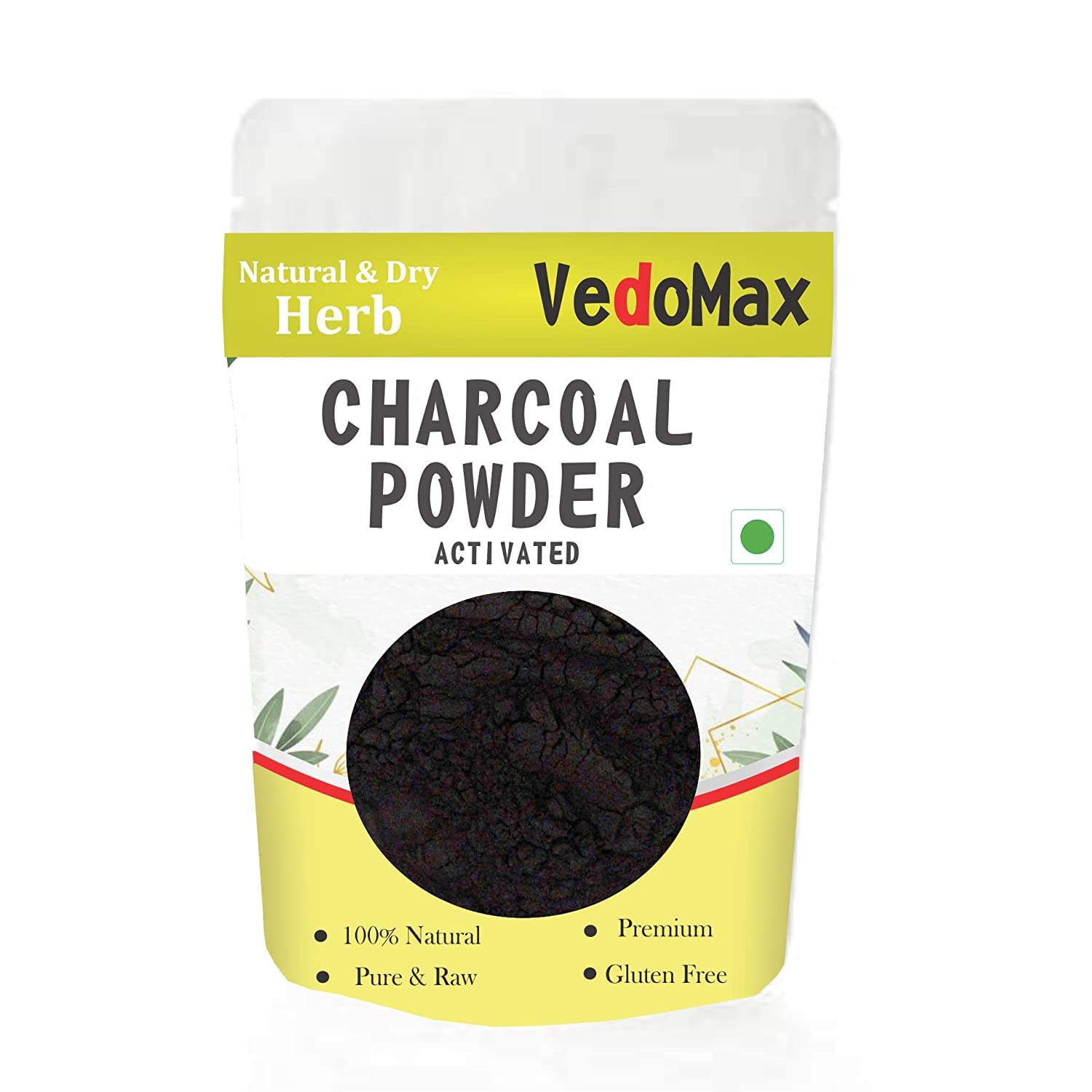 Virja Natural Activated Charcoal Powder for Teeth Whitening & Skin Care | Detoxifying Face Mask & Dental Hygiene | Organic Herbal Whitening Powder (20g) - Perfect for Daily Oral Care & Spa Skin Treatments