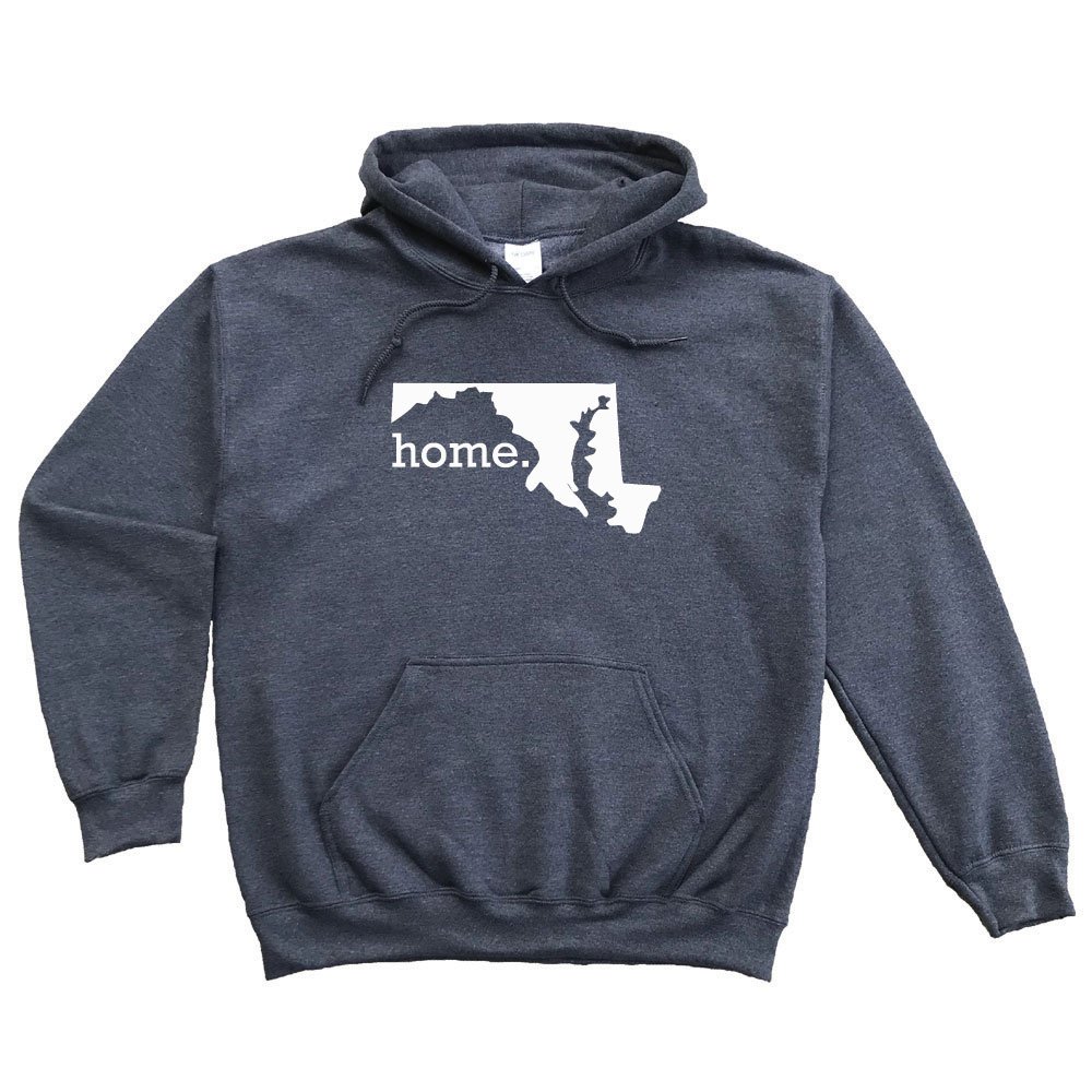 Maryland Home Hoodie Sweatshirt - Comfortable Pullover Sweater for Men & Women | Perfect for College, Sports & Casual Wear