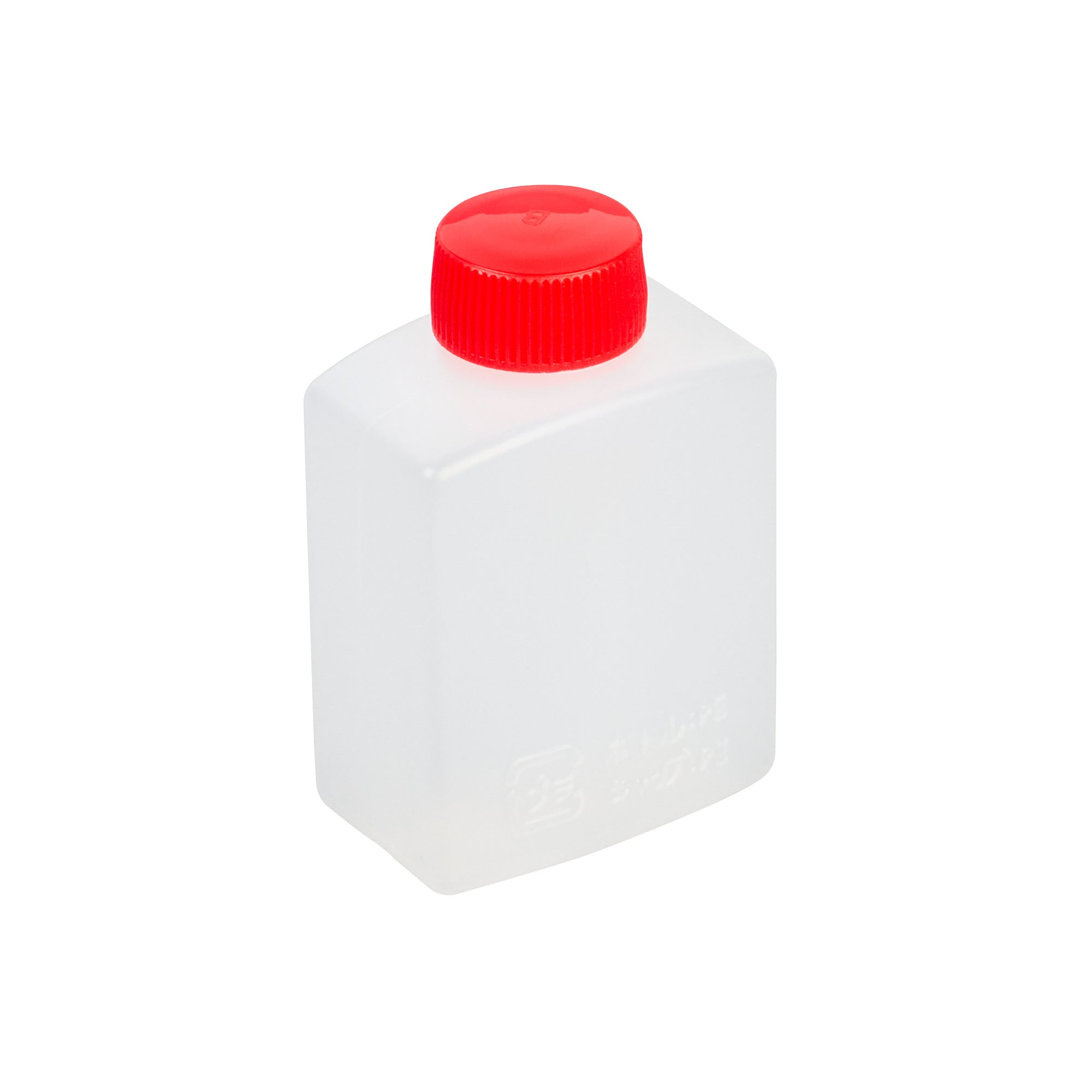 Bento Tek 2 oz Clear Plastic Soy Sauce Bottles with Red Caps - 1.5
