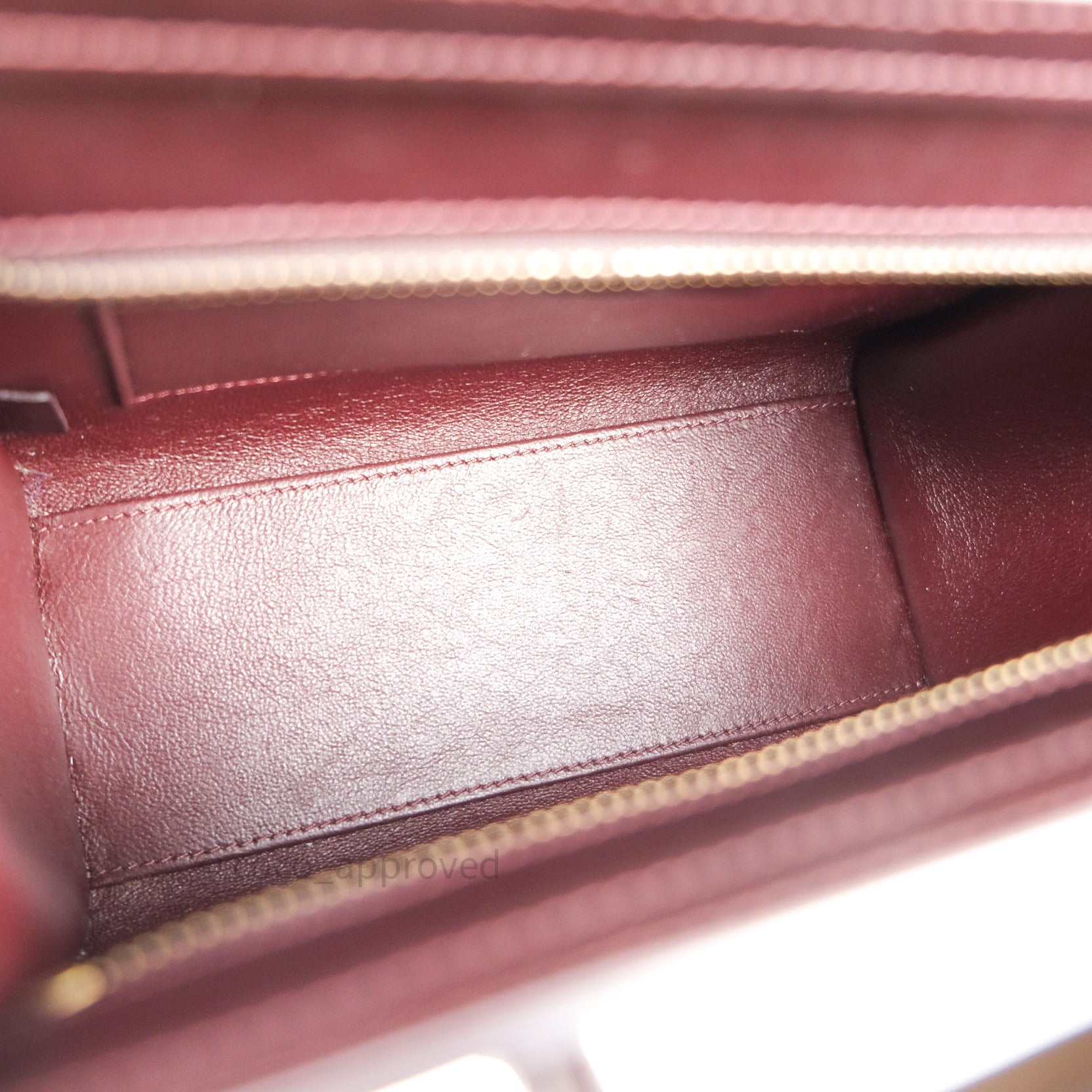 Celine Nano Luggage Tote Bag in Tri-Color Dark Red, Pink & Brown - Perfect for Work, Travel & Everyday Use
