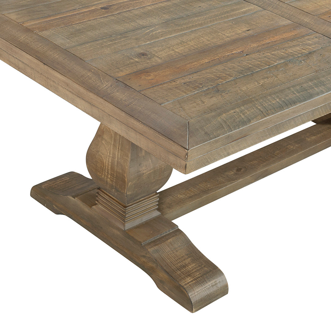 Modern Napa Coffee Table - Solid Wood Living Room Center Table with Storage Shelf | Perfect for Small Spaces, Apartments & Cozy Home Decor