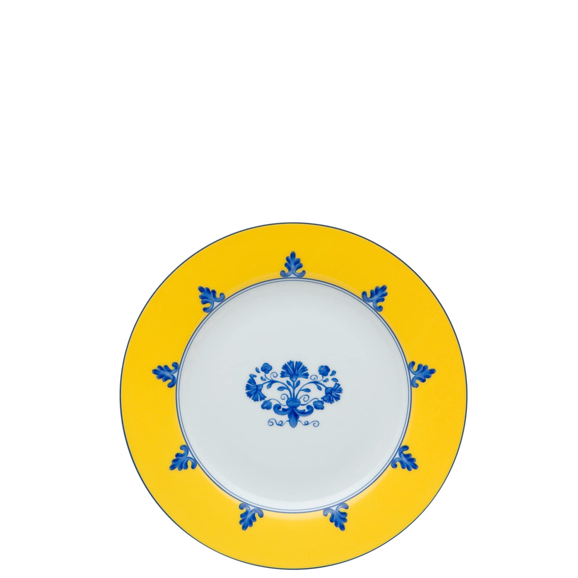 Castelo Branco Dessert Plates - Set of 4 Elegant Porcelain Appetizer Dishes for Afternoon Tea, Wedding Parties & Home Decor
