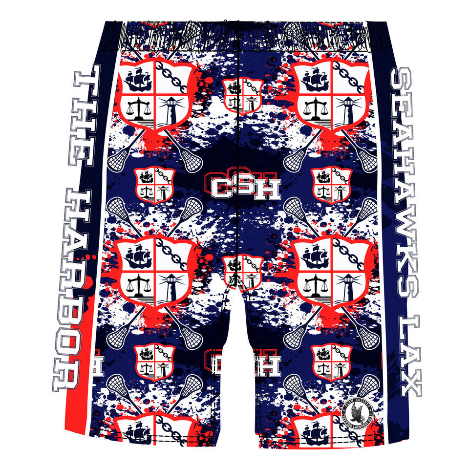 CSH Seahawks Boys & Men's Athletic Shorts - Lightweight, Breathable & Comfortable for Sports, Gym, and Casual Wear