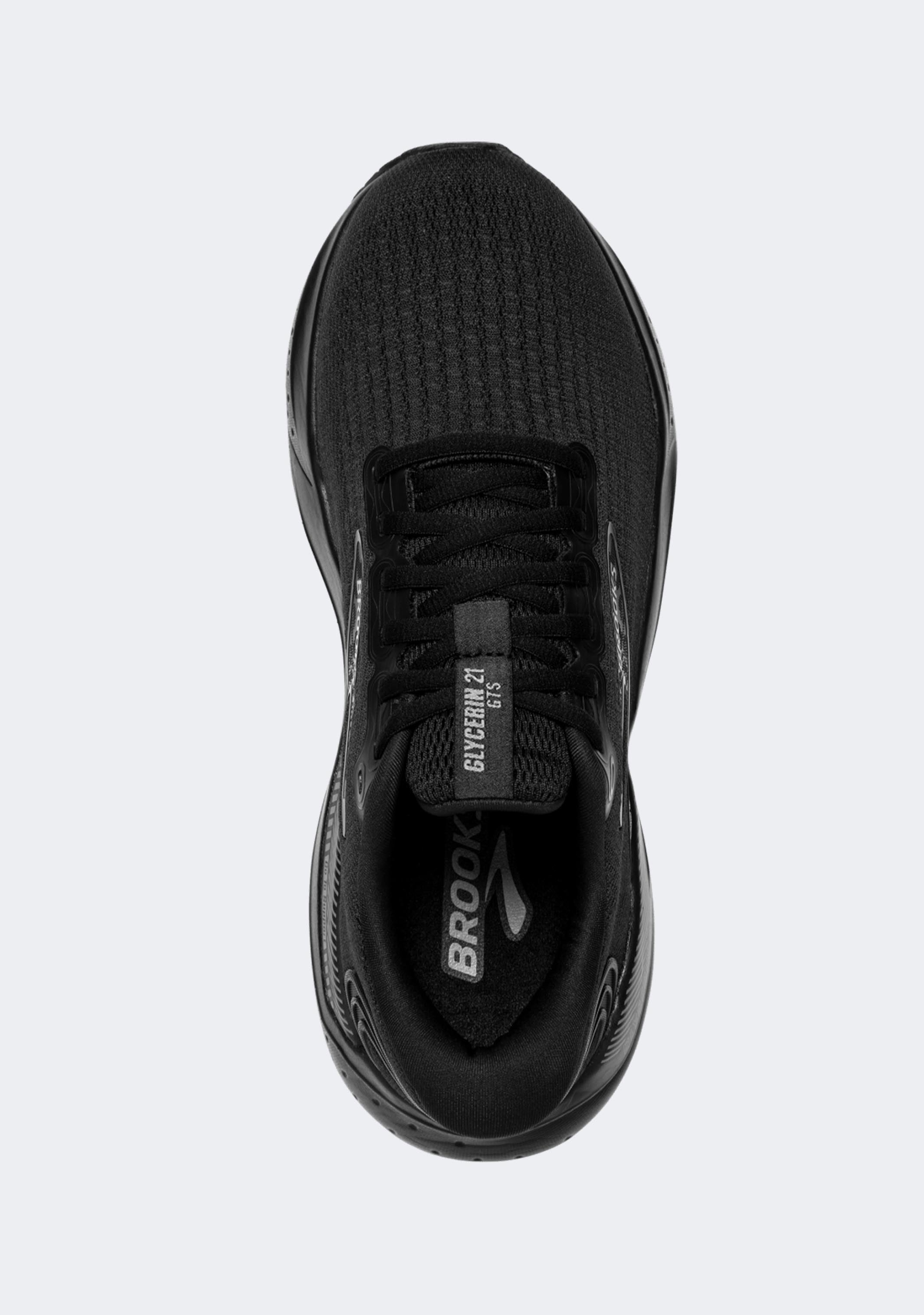 Brooks Men's Glycerin GTS 21 Running Shoes - Cushioned Support for Long Distance & Marathon Training - Perfect for Road Running, Jogging & Gym Workouts
