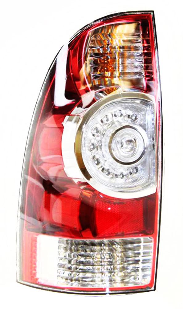 BAP Compatible with Tacoma 2009-2015 Left Hand Tail Lamp Assembly - LED Clear Lens Replacement for Toyota Tacoma - Perfect for Night Driving & Enhanced Safety