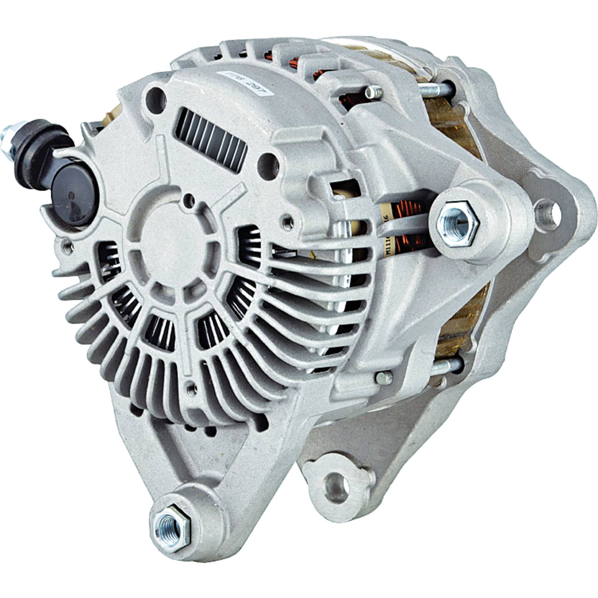 DB Electrical 400-48214 110Amp Alternator for 2012-2013 Mazda 3 2.0L L4 | Internal Fan, Solid Pulley, CW Rotation | Replacement for PE07-18-300 & 11635 | Perfect for Engine Performance & Electrical System Upgrade