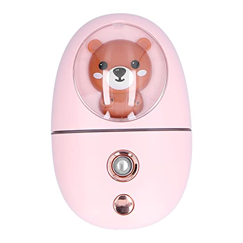 Portable Nano Facial Steamer & USB Rechargeable Mist Sprayer - 35ml Mini Face Humidifier for Skin Care, Makeup & Eyelash Extensions | Perfect for Travel, Office & Home Use