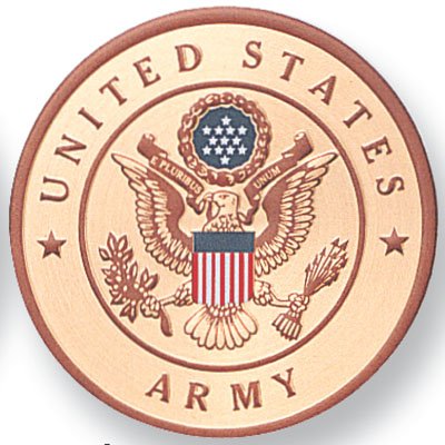 Premium Military Sword Plaque Wall Mount with Army Emblem - American Patriotic Home Decor for Veterans, Soldiers & Military Enthusiasts - Perfect for Man Cave, Office Display & Gift for Armed Forces