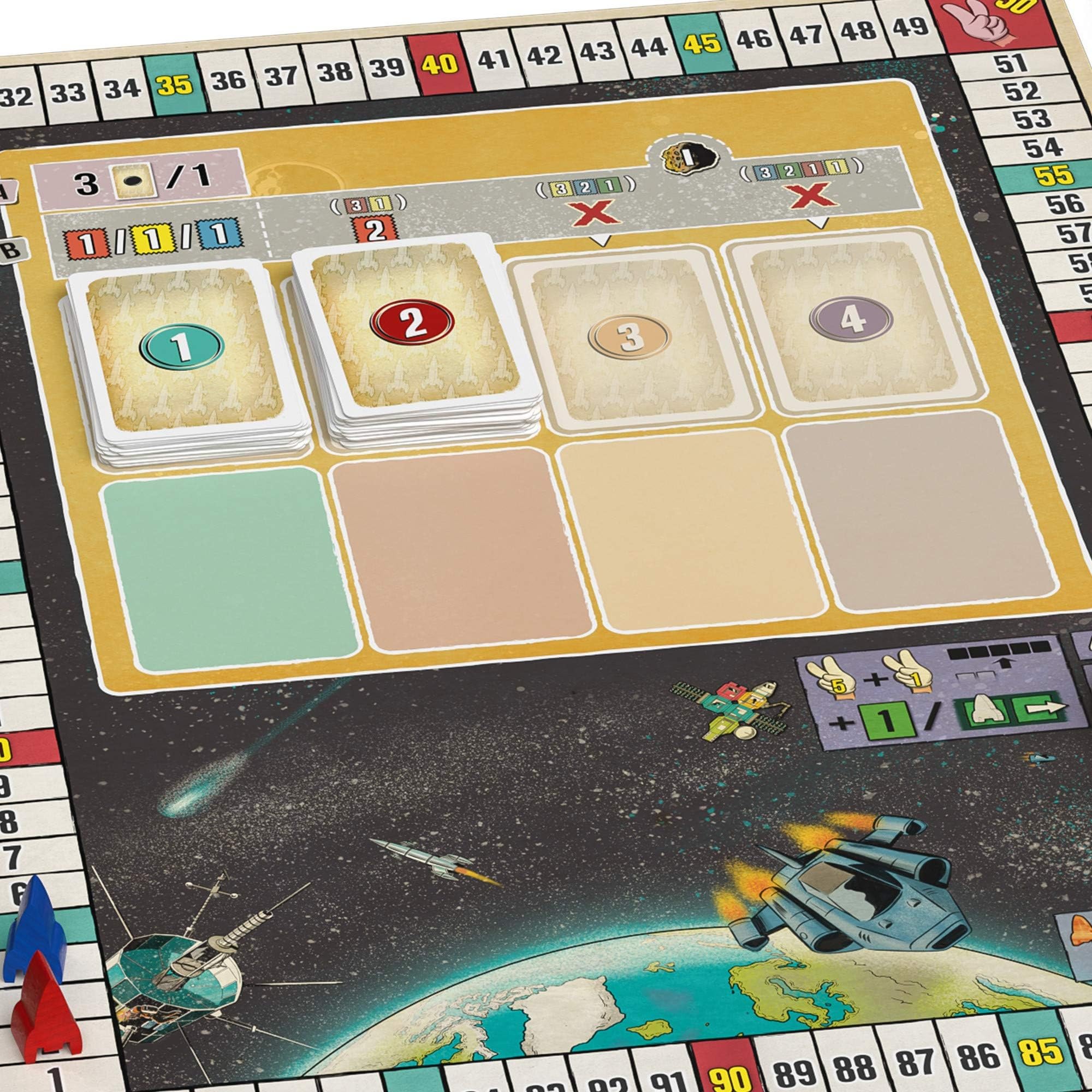 Z-Man Games Lift Off Board Game - Fun Family Strategy Game for Kids & Adults - Perfect for Game Nights & Parties