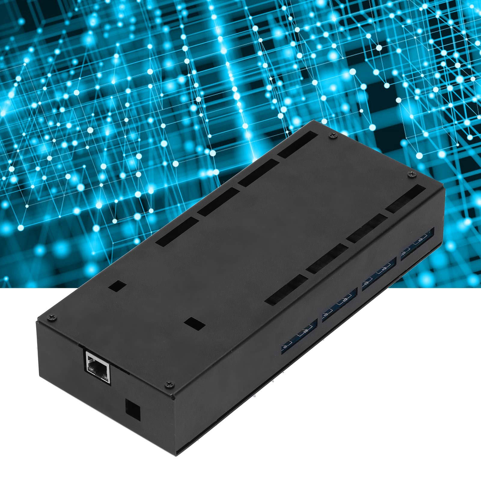 Raguso Relay Enclosure Case - Aluminum Alloy Electronic Project Box for Amplifiers & Computer Components | Durable & Convenient Chassis for DIY Electronics & Industrial Applications