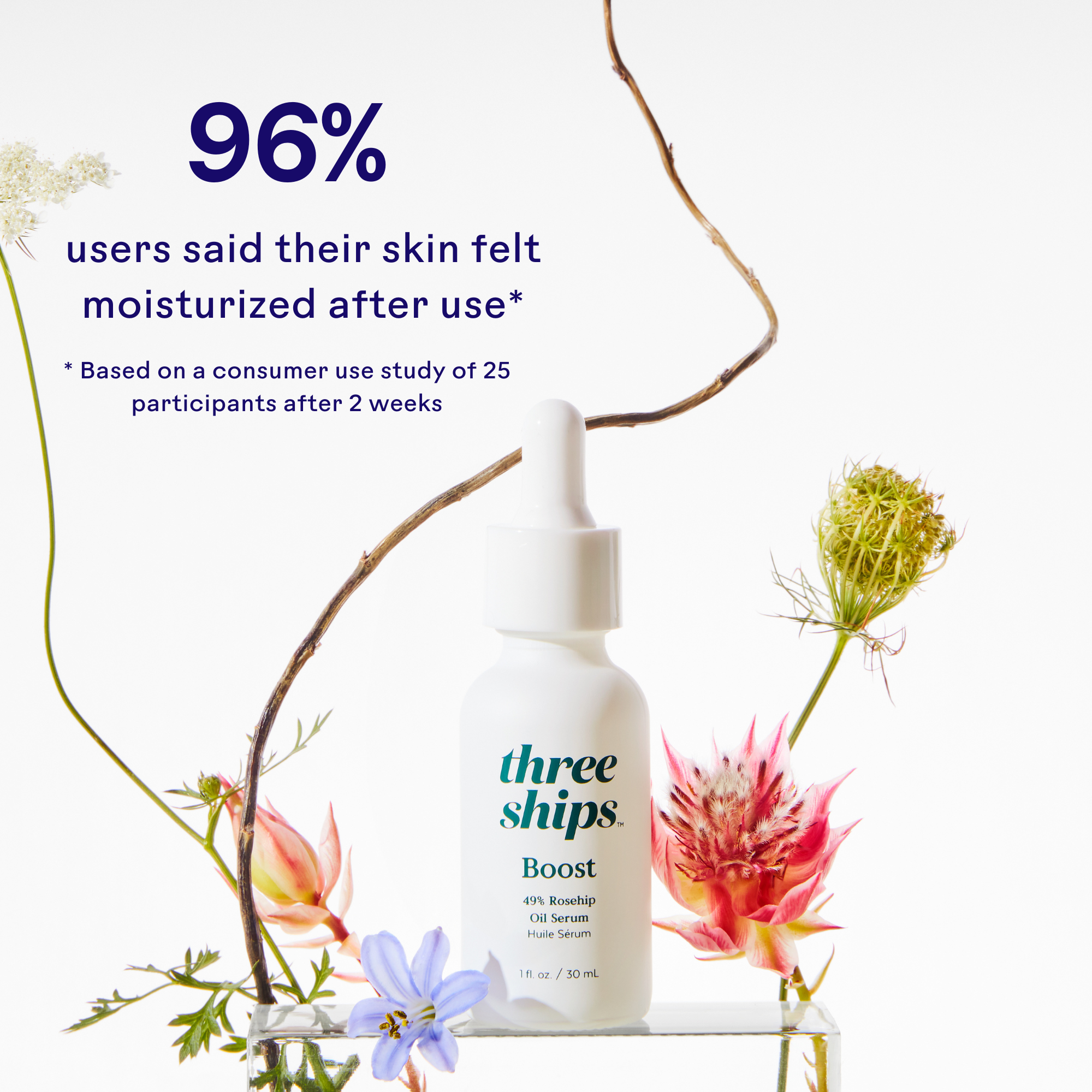 Best Organic Rosehip Oil Serum for Face - 49% Boost Hydration & Anti-Aging - Perfect for Dry Skin & Night Care Routine