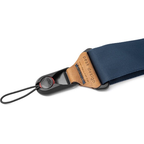 Peak Design Slide Camera Strap - Adjustable & Comfortable Shoulder Strap for DSLR & Mirrorless Cameras (Midnight Blue) - Perfect for Travel, Hiking & Professional Photography