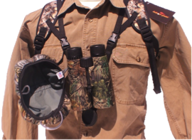Bino Pac Bino Cover Small - Durable Binocular Case for Outdoor Activities, Hiking, Bird Watching, and Travel Accessories | BPBC SM KMS 2012