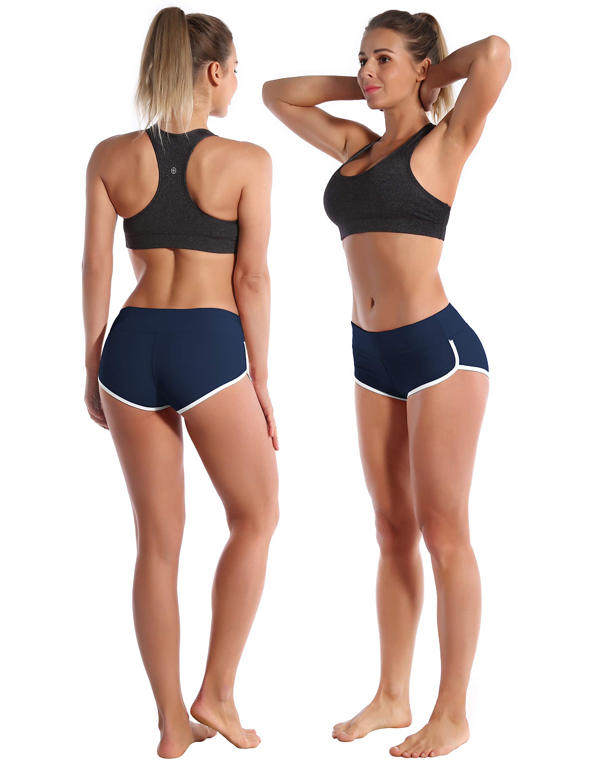 BUBBLELIME Women's Sexy Booty Yoga Shorts - XS to XXL Sizes for Running, Workout & Fitness | High-Waisted Tummy Control | Moisture-Wicking & UPF 30+ Sun Protection | Perfect for Yoga, Gym & Outdoor Activities