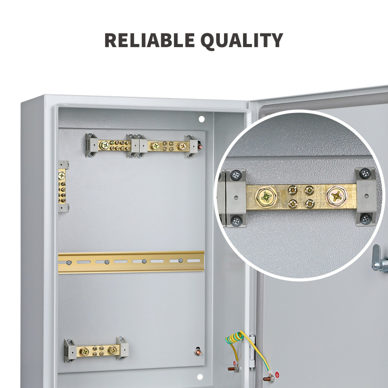 Renogy 12V/24V DC Circuit Breaker Box with LED Indicator - Waterproof & Durable for Solar Panel, RV, Marine, and Off-Grid Power Systems