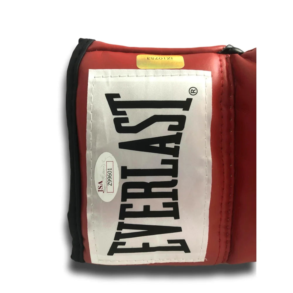 Authentic Boxing Legends Multi-Signed Glove with JSA COA - Spinks, Byrd, Manfredy, Brewster, Smith +5 More - Perfect for Collectors, Sports Memorabilia Displays & Boxing Fan Gifts