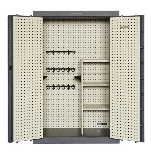 Hornady 95072 Mobilis Double Door MAX Modular Gun Safe - Secure Firearm Storage for Home & Office - Heavy Duty Steel Construction with Advanced Locking System - Perfect for Gun Safety & Protection