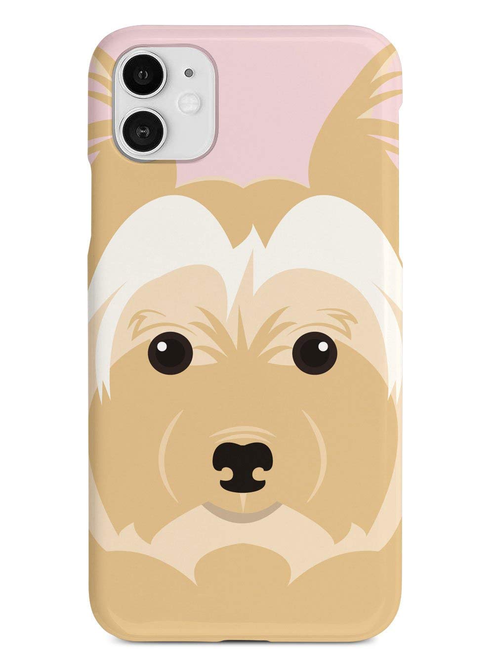 Yorkie Face iPhone 12 Case - 3D Textured Protective Phone Cover for Apple iPhone 12 - Shockproof & Scratch-Resistant - Cute Dog Design - Perfect for Pet Lovers & Daily Use