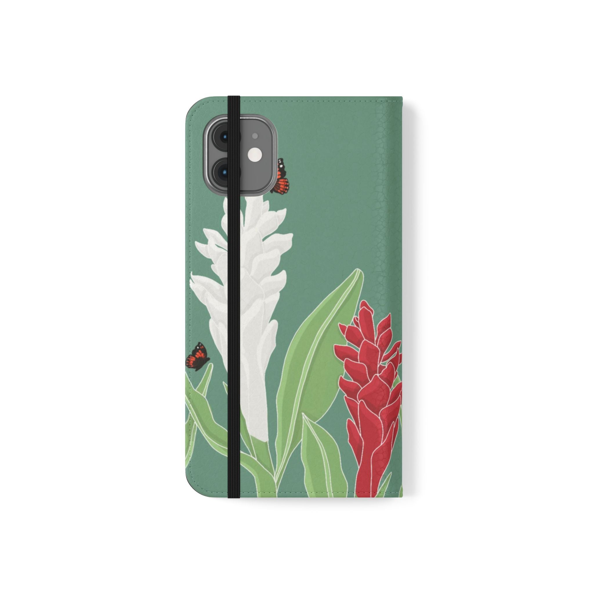 Premium Awapuhi Folio Case for iPhone 14 Pro Max - Slim Vegan Leather Phone Cover with Card Slots | Perfect for Work, Travel & Everyday Protection