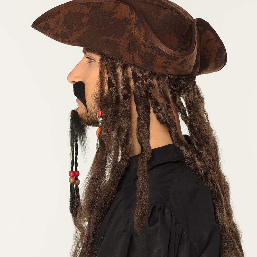Boland Self-Adhesive Polyester Beard - Costume Makeup Accessory for Halloween, Carnival, Cosplay & Themed Parties - Perfect for Dress-Up, Role Play & Costume Events