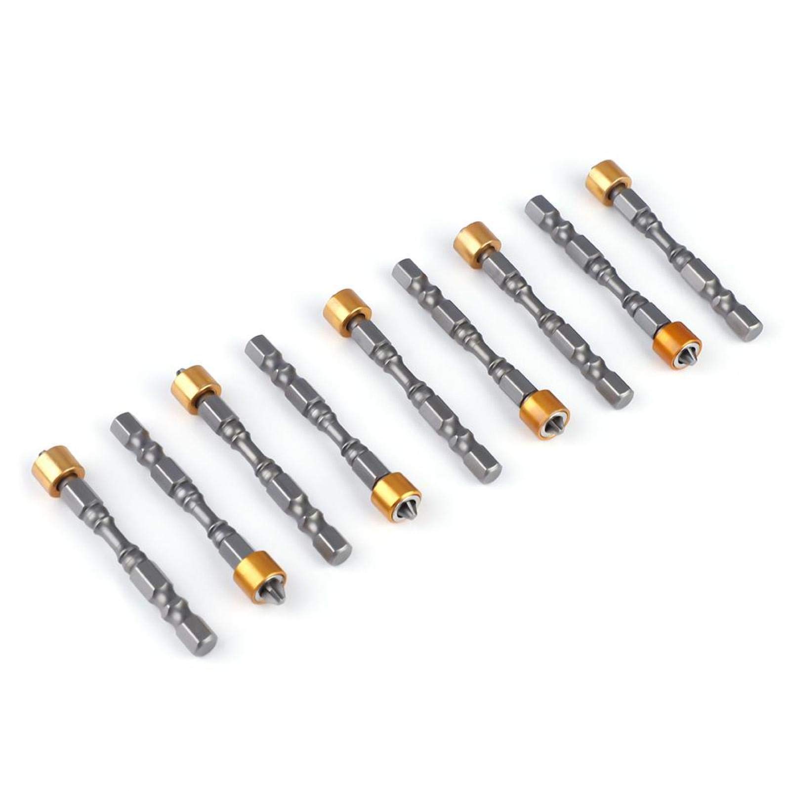 PH2 Hex Cross Screwdriver Drill Bit Set - Durable Drywall & Plasterboard Screw Installation Tools for Power Drills | Perfect for Home DIY Projects & Professional Maintenance