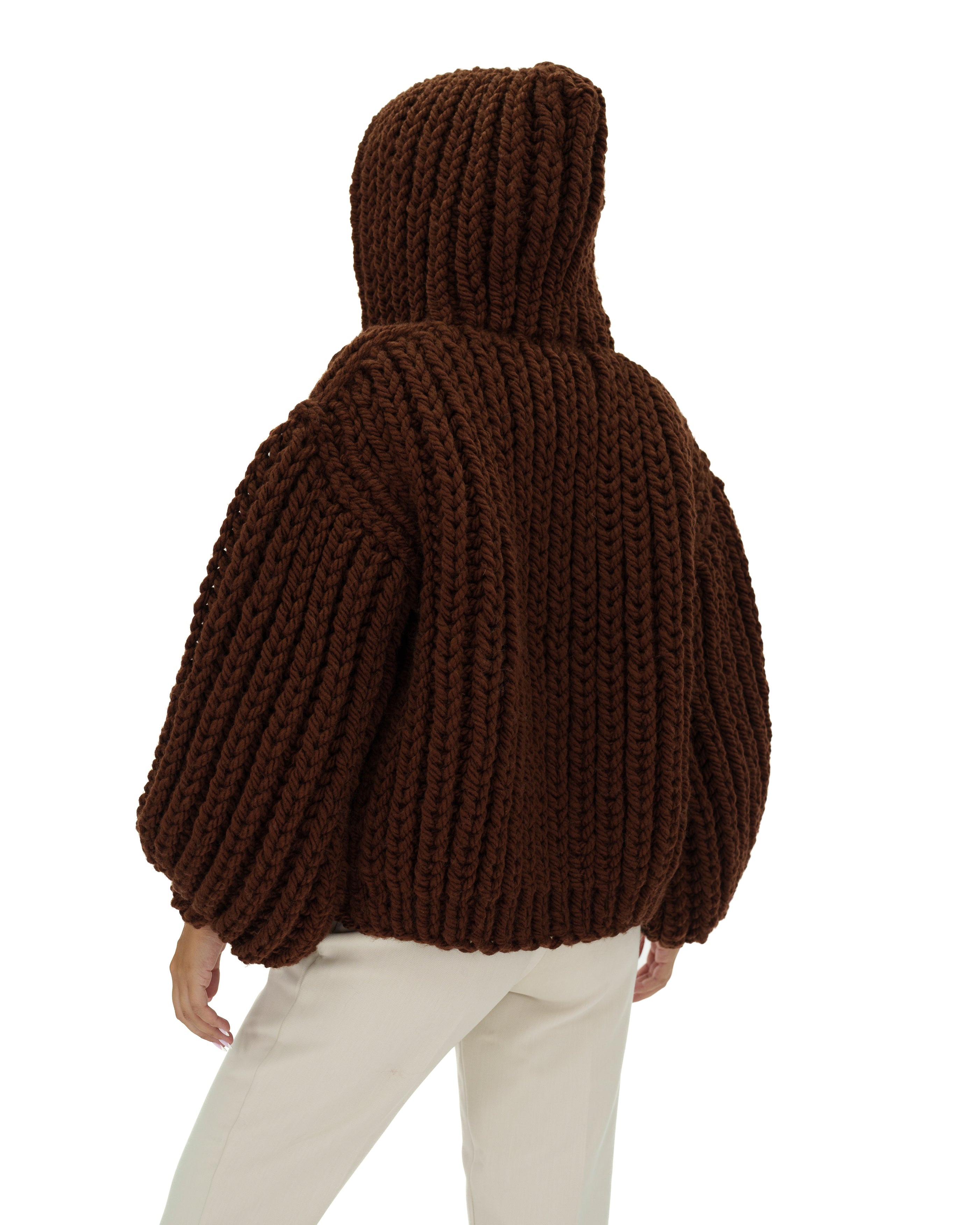 Stylish Hooded Chunky Cardigan for Women - Cozy Oversized Knit Sweater | Perfect for Fall, Winter & Casual Outfits