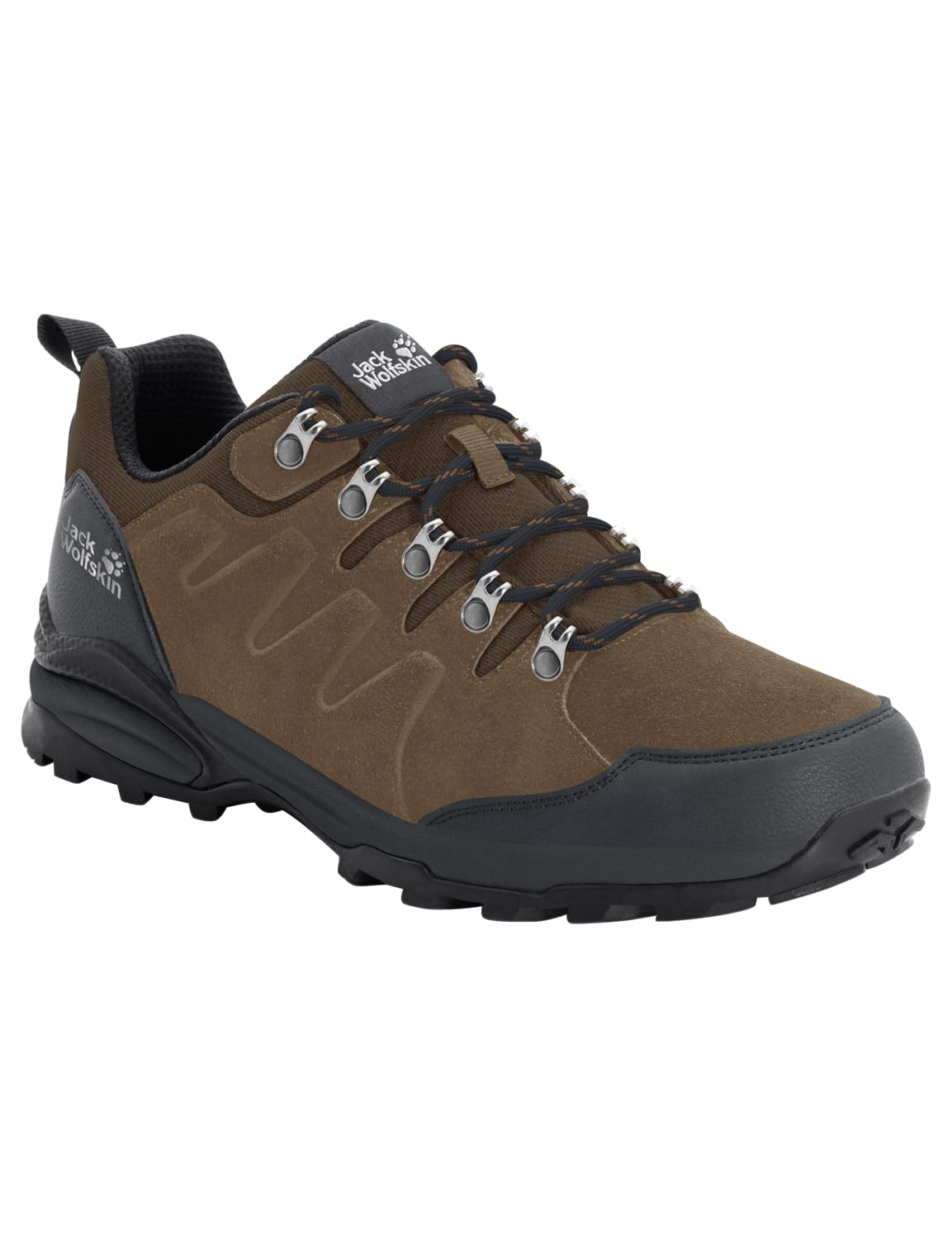 Jack Wolfskin Men's Outdoor Walking Shoes - Lightweight Hiking Shoes for Men with Breathable Mesh & Cushioned Support - Perfect for Trail Walking, Camping, and Daily Outdoor Adventures
